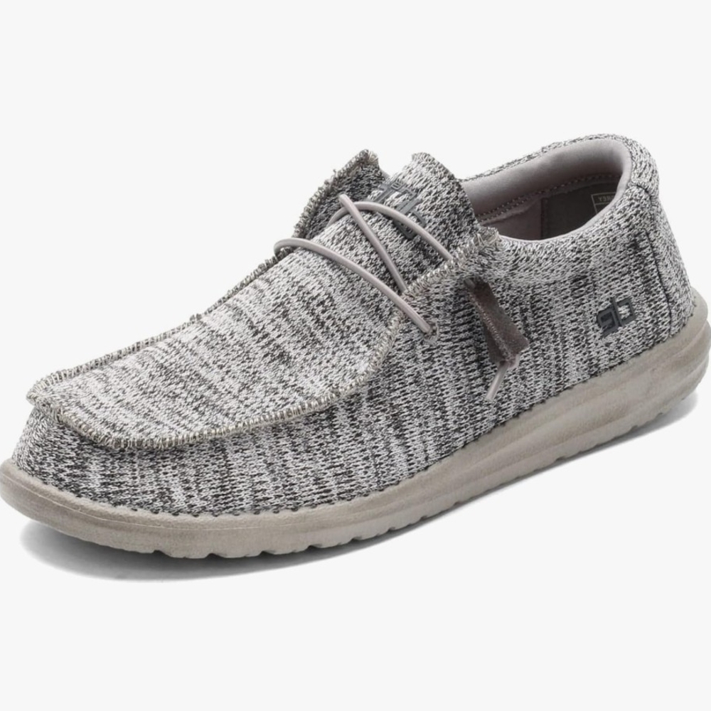 Men's Hey Dude Casual Gray Loafers